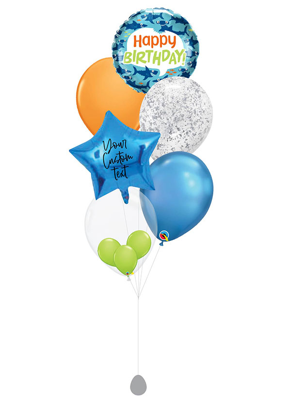 [BOUQUET] Customised Birthday Fun Sharks