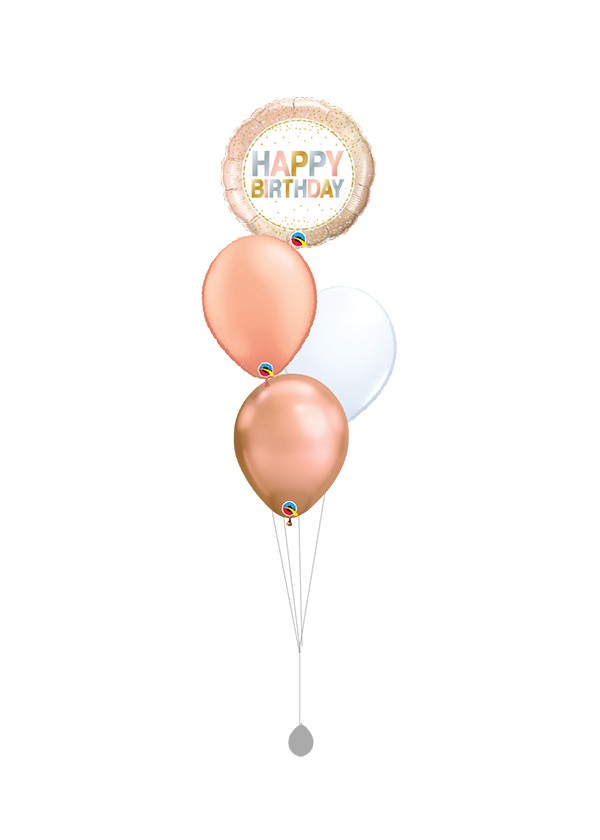 [BOUQUET] Birthday Metallic Dots