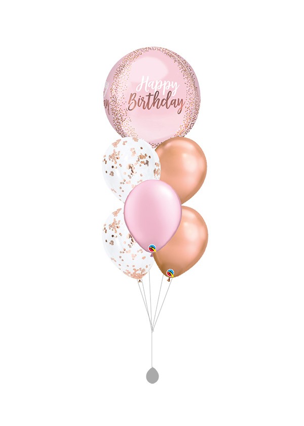 [BOUQUET] Birthday Pink Glitter Orbz