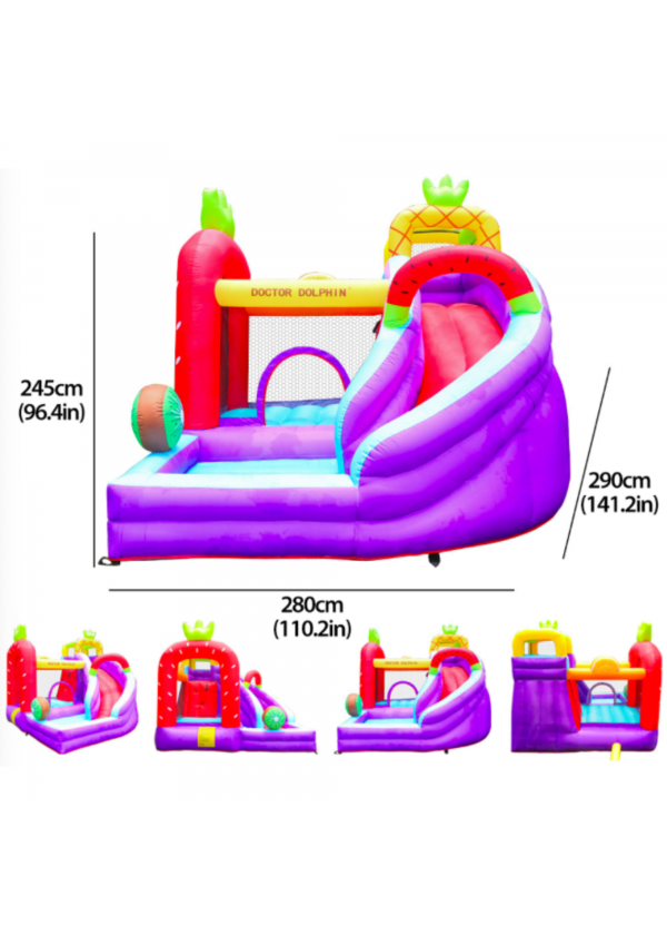 [RENTAL] Bouncy Fruit Slide $230