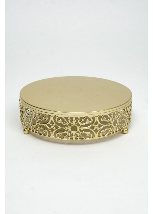 [RENTAL] Elegant Gold Cake Base $6.00