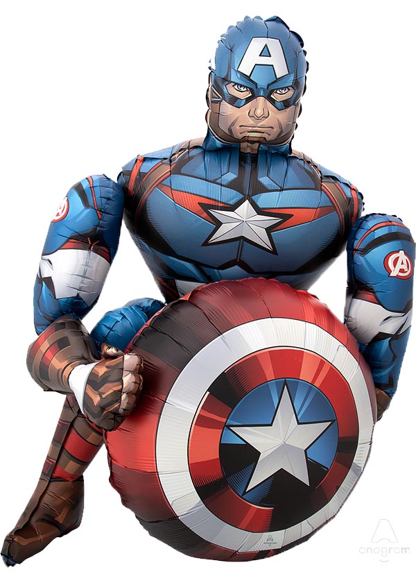 [Airwalker] Avengers Captain America 34" x 39"