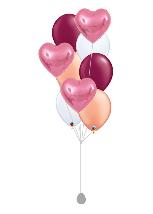 [BOUQUET] Pink Heart Bouquet