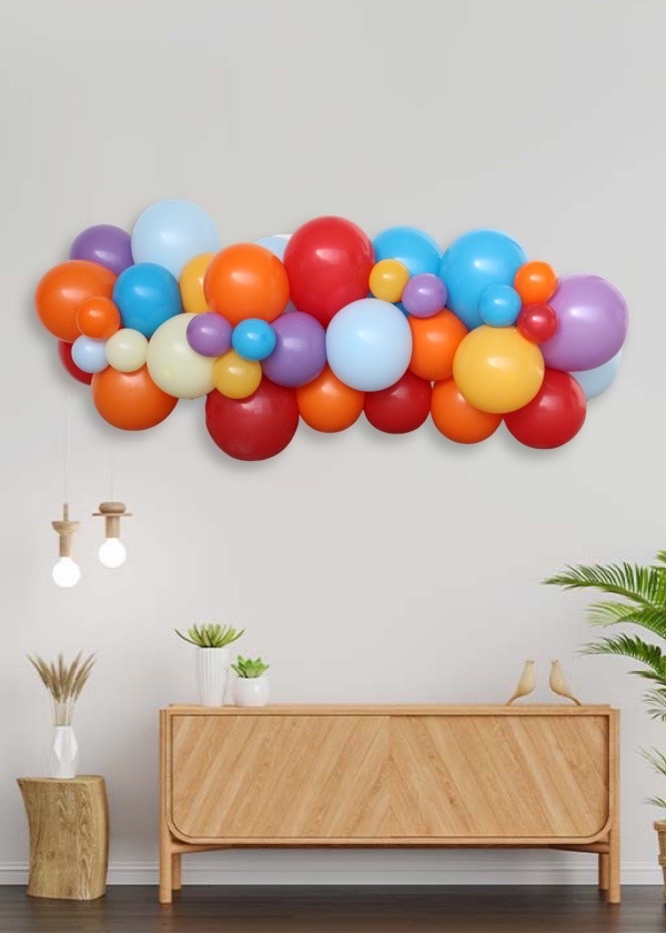 [Organic Balloon Garland] Candy Pop Theme