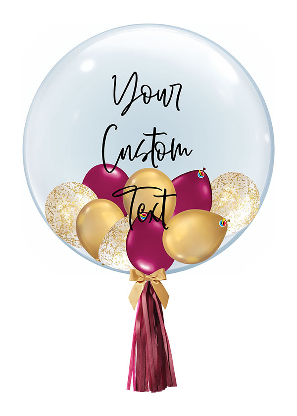 [CUSTOMISED BUBBLE] 24" Royal Splendour Bubble