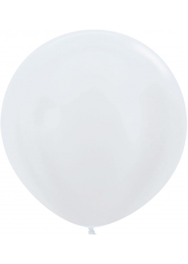 36" Round Latex White