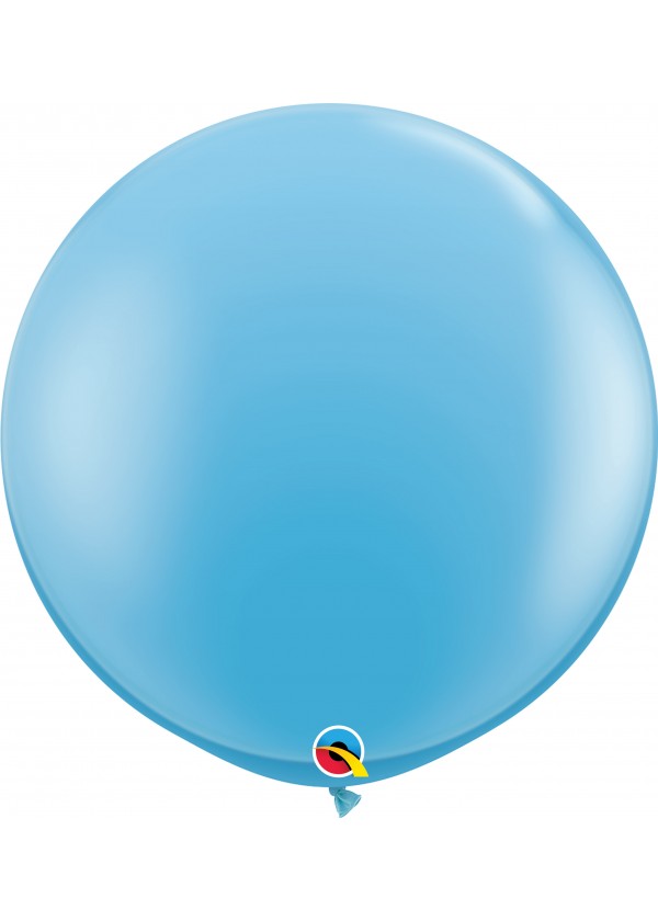 36" Round Latex Pale Blue