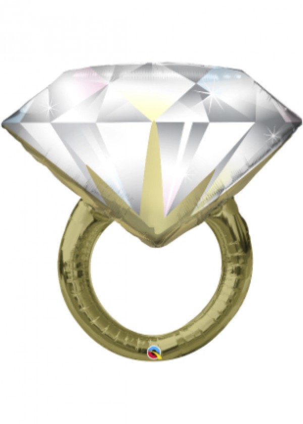 35" Shape Diamond Wedding Ring