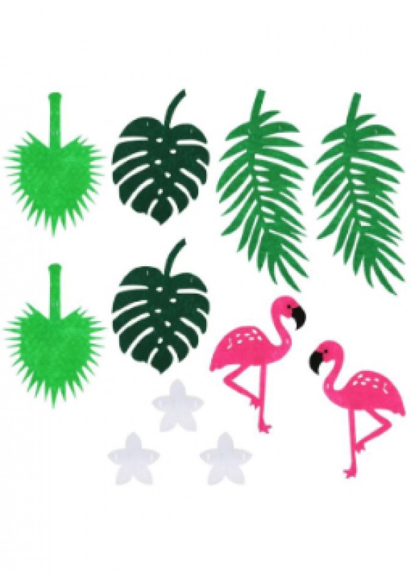 Banner Flamingo Shape