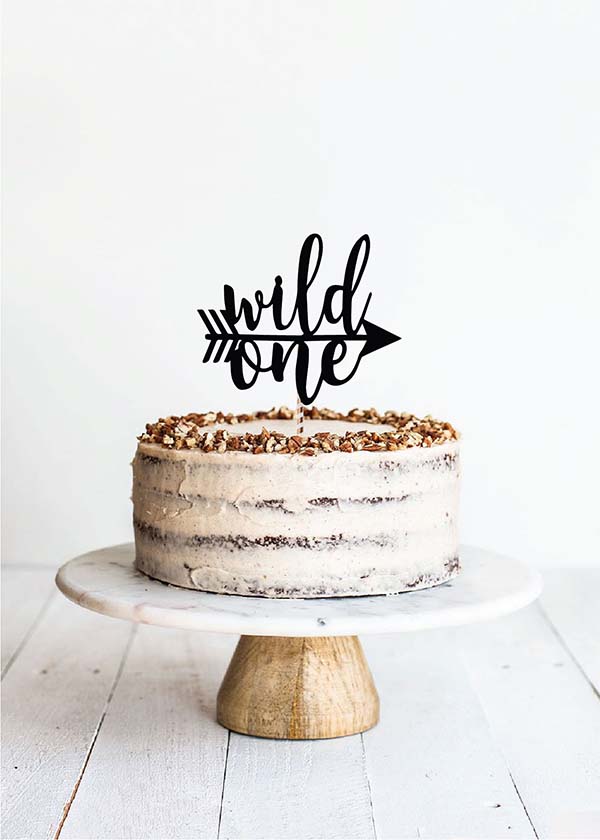 Cake Topper  Wild One