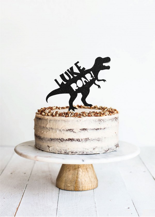 Cake Topper Dino Roar! *NAME*