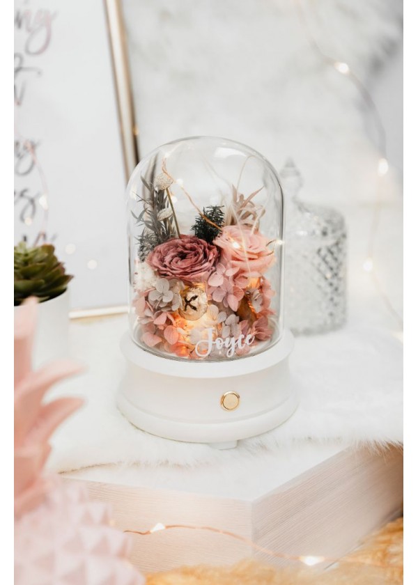 Bluetooth Speaker Flower Dome [Dusty Rose]