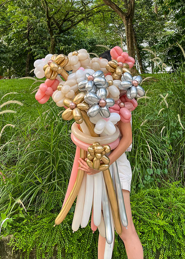 [BOUQUET] Twisted Balloon Flowers  [10 PCS]