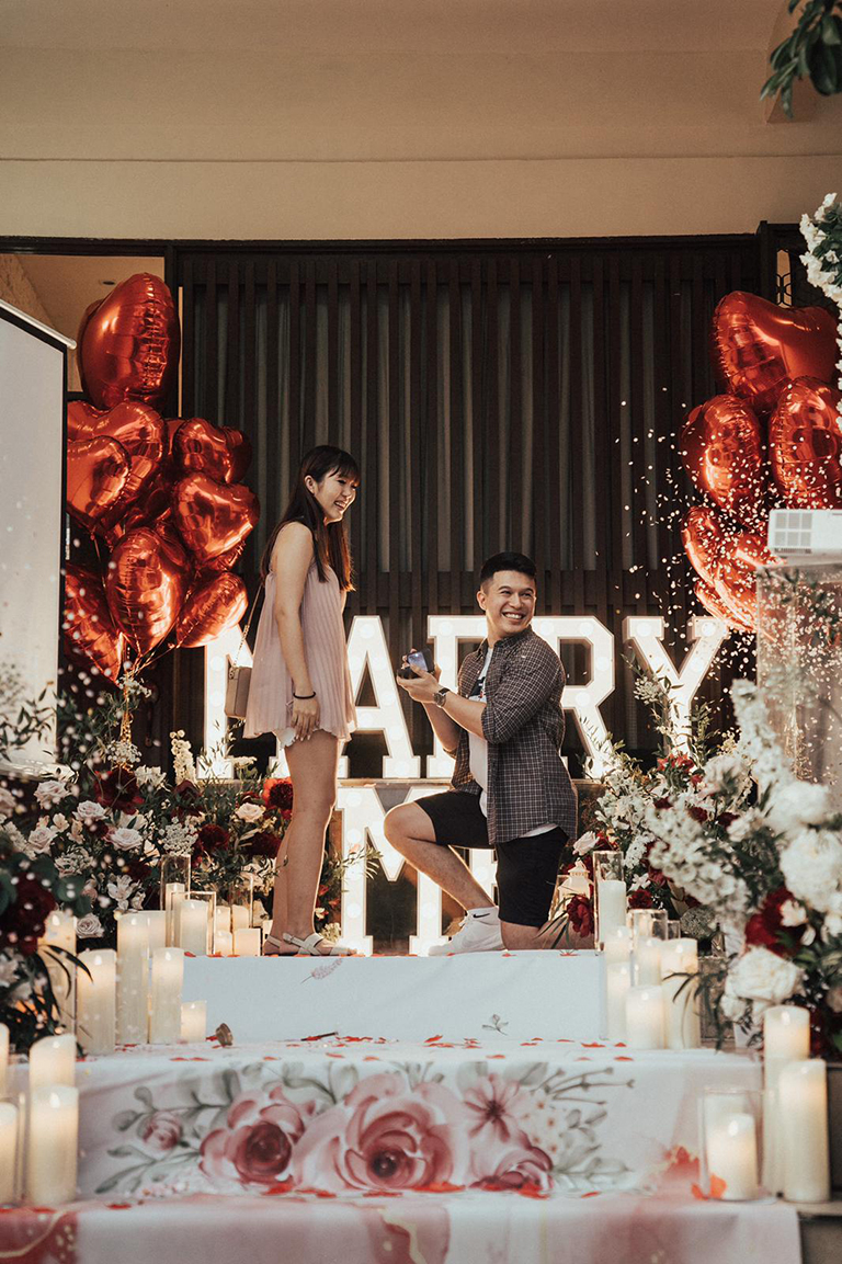 Gabriel and Jessendryl Proposal Decoration