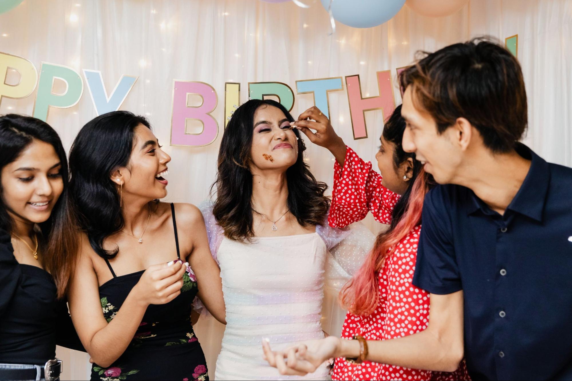 people enjoying themselves at a party